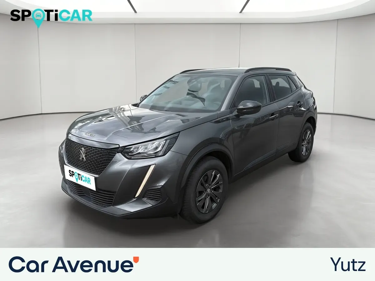 Peugeot 2008 gris platinium (m) d'occasion