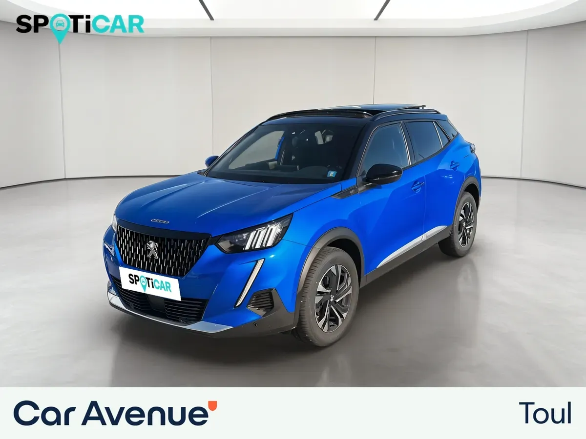 Peugeot 2008 gris d'occasion