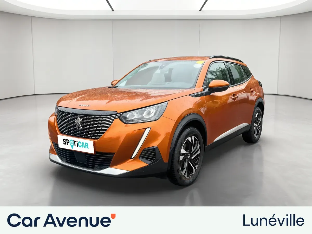 Peugeot 2008 orange d'occasion