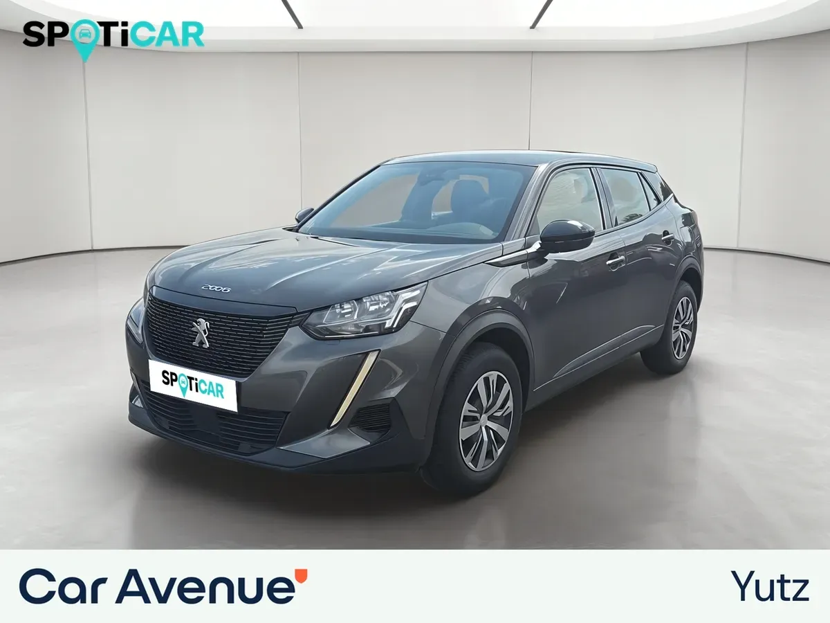 Peugeot 2008 teinte m. gris platinium d'occasion