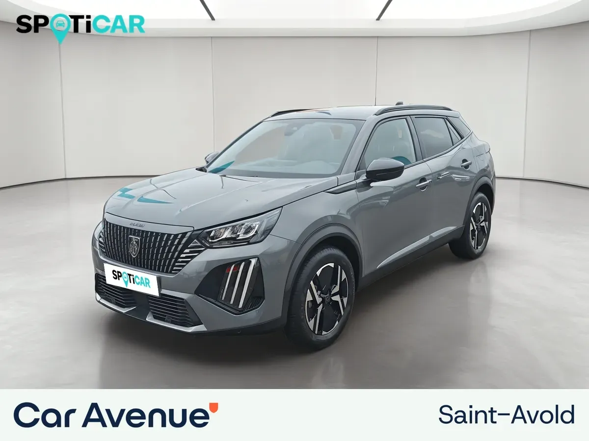 Peugeot 2008 p. m. gris selenium d'occasion
