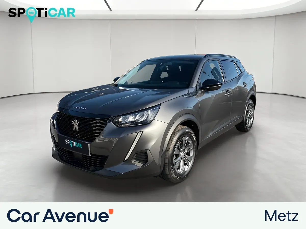 Peugeot 2008 gris d'occasion
