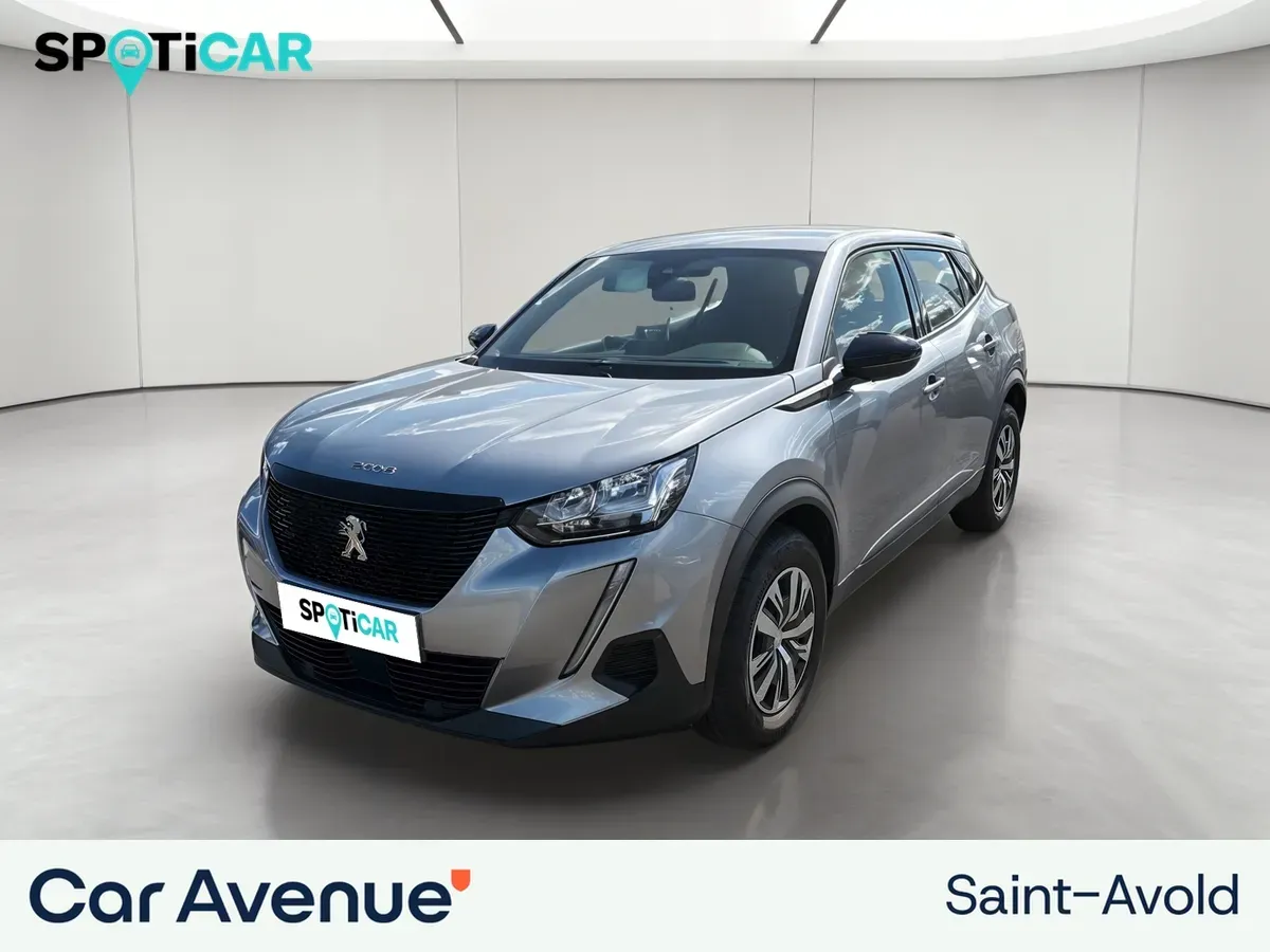 Peugeot 2008 gris acier p. m. d'occasion