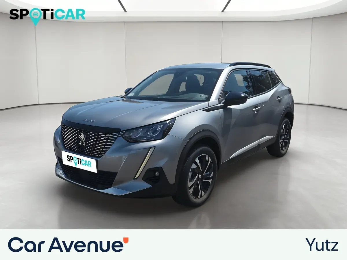 Peugeot 2008 gris d'occasion