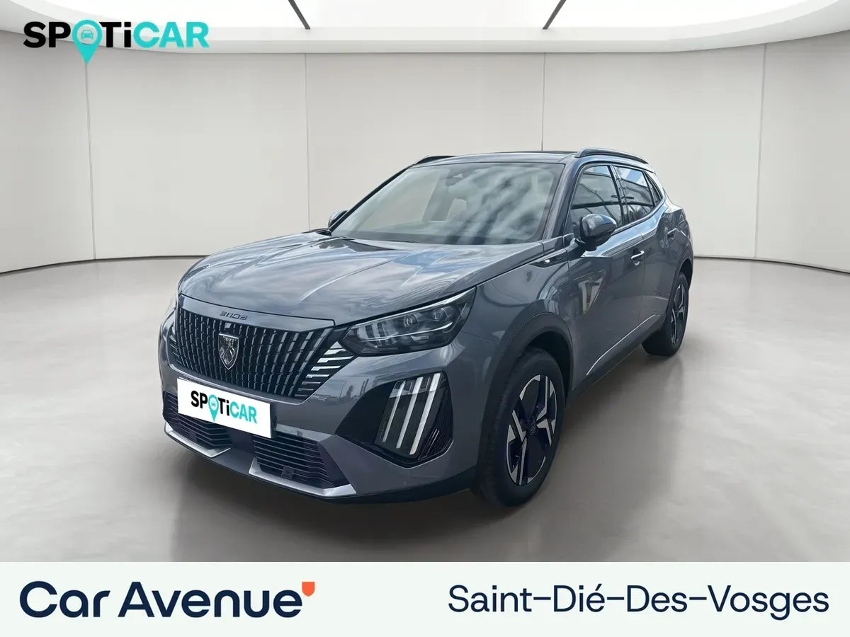 Peugeot 2008 gris d'occasion
