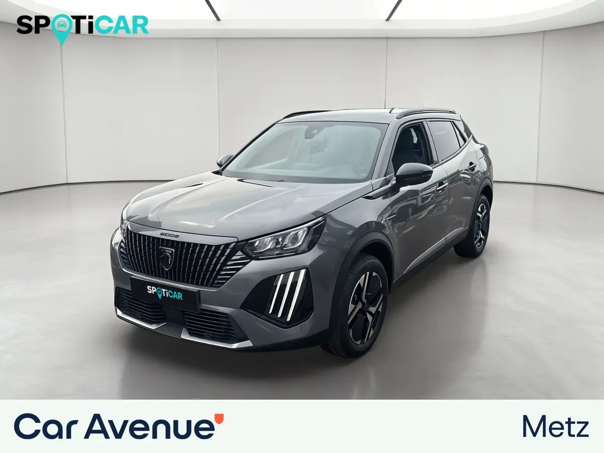 Peugeot 2008 gris d'occasion