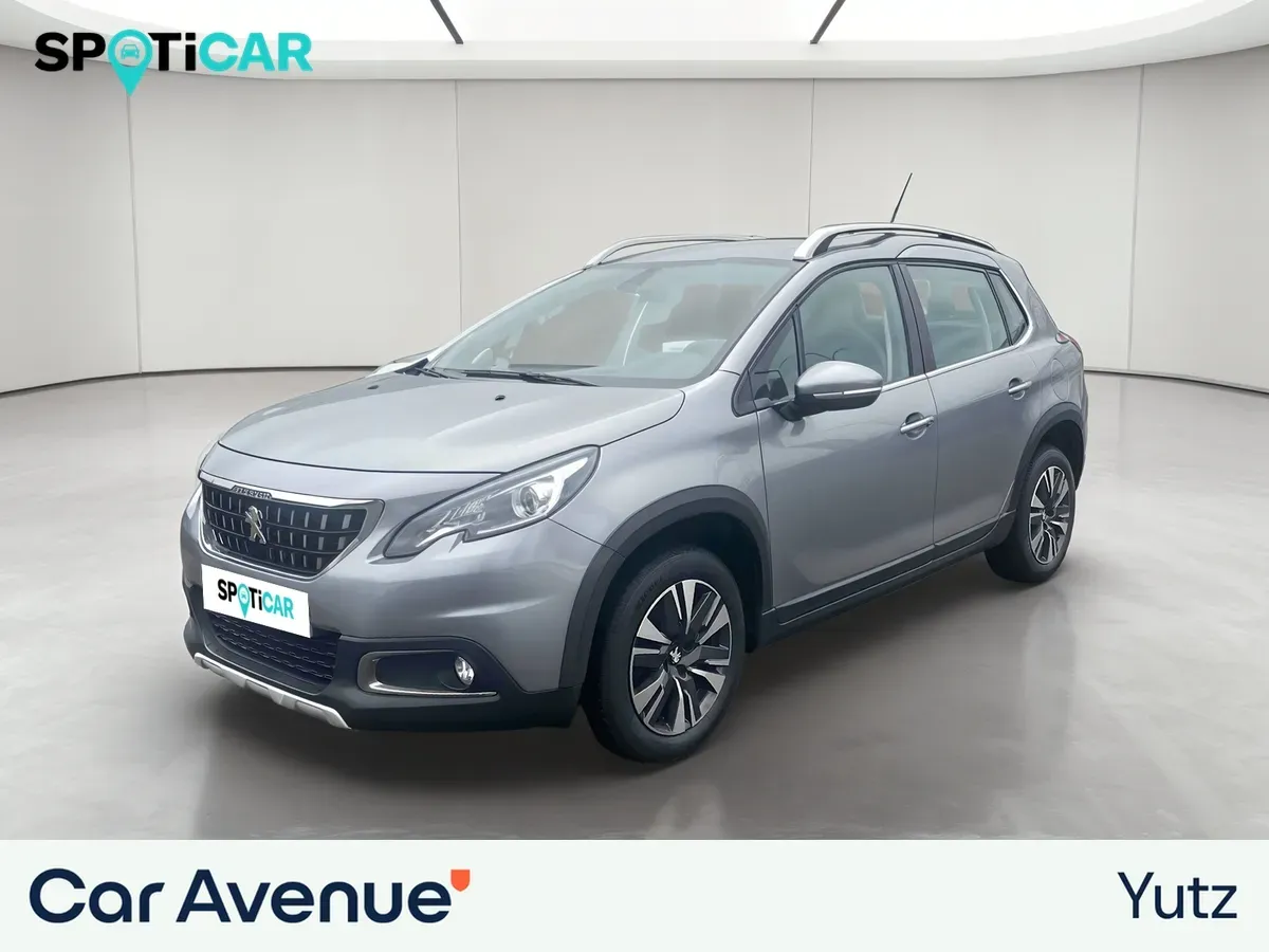 Peugeot 2008 gris d'occasion