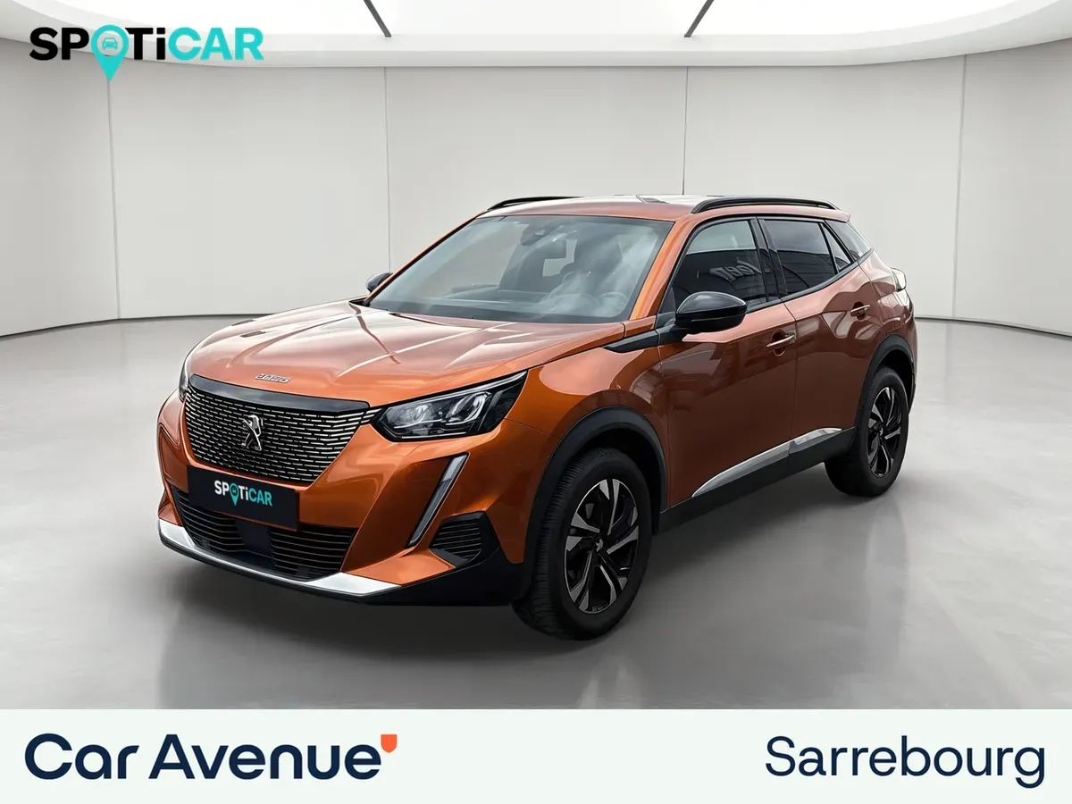Peugeot 2008 orange d'occasion