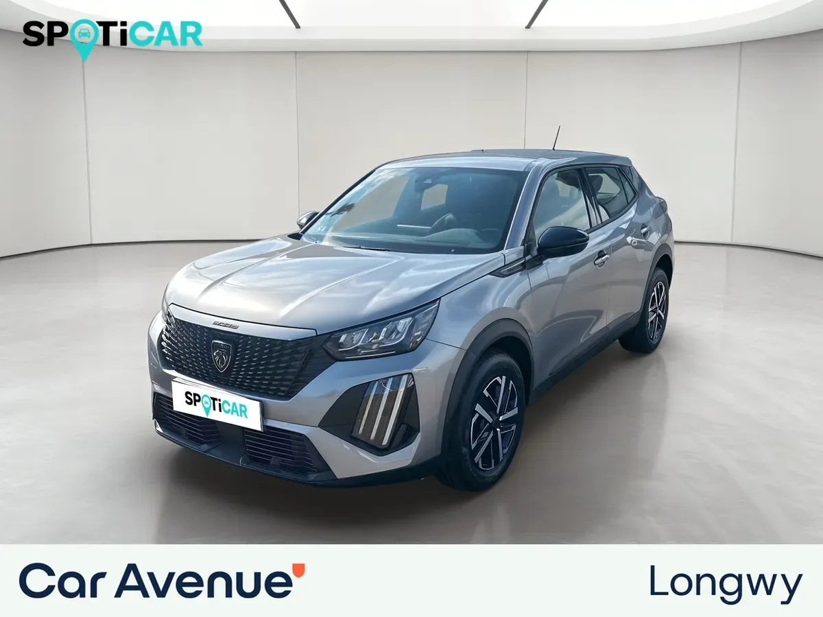 Peugeot 2008 gris d'occasion