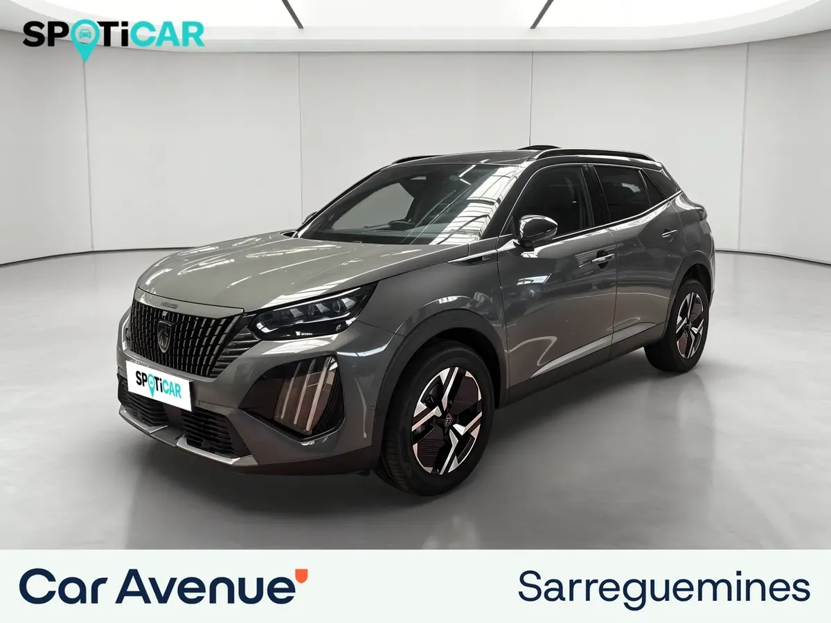 Peugeot 2008 gris d'occasion