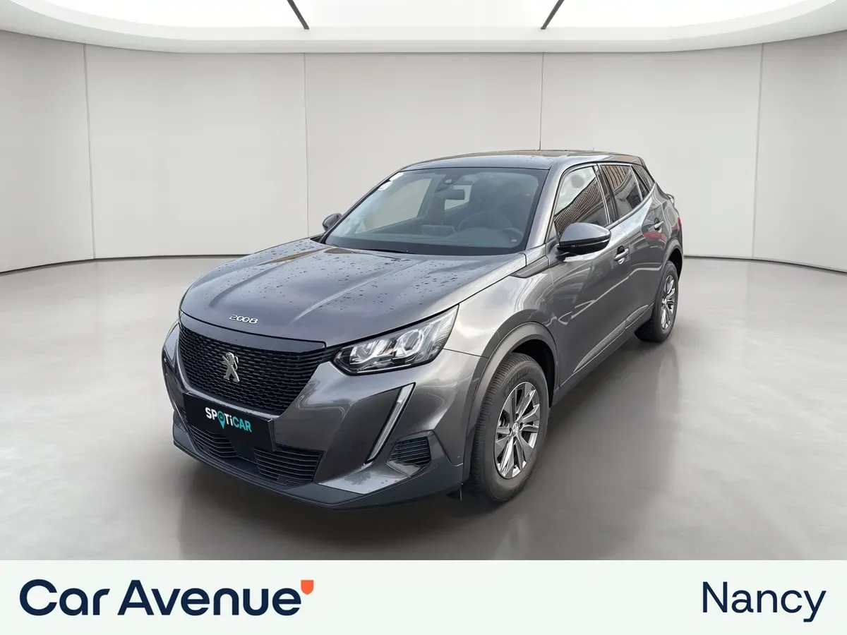 Peugeot 2008 gris platinium (m) d'occasion