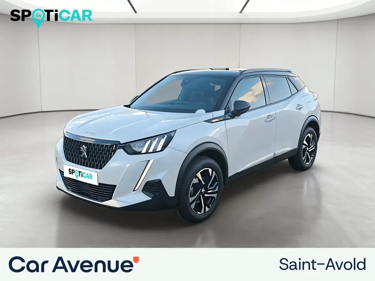 Peugeot 2008 blanc d'occasion