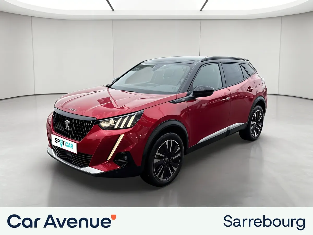 Peugeot 2008 rouge elixir (s) d'occasion