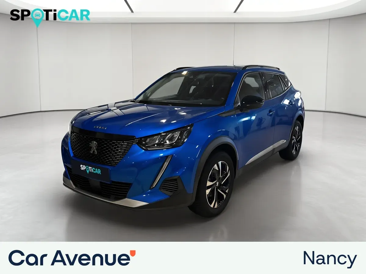 Peugeot 2008 bleu d'occasion