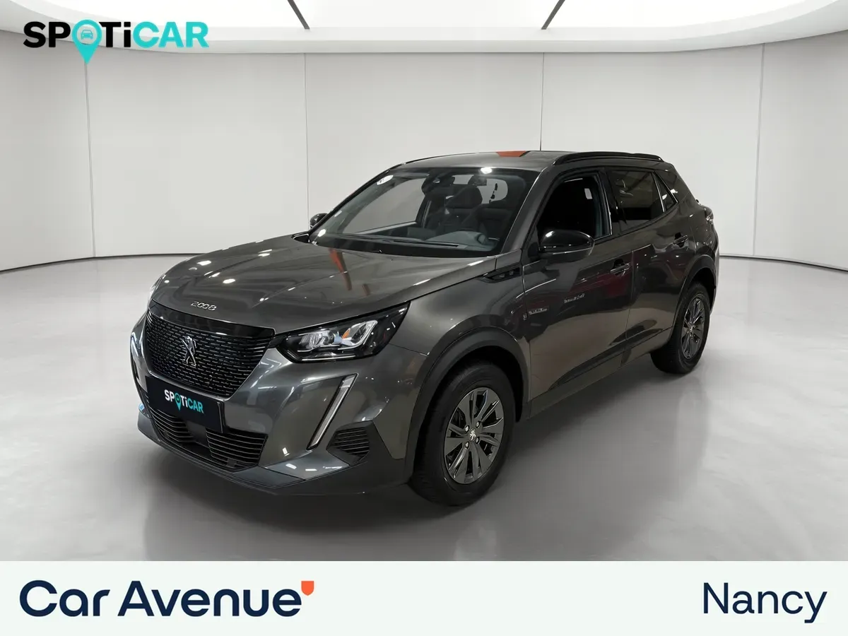 Peugeot 2008 gris platinium (m) d'occasion