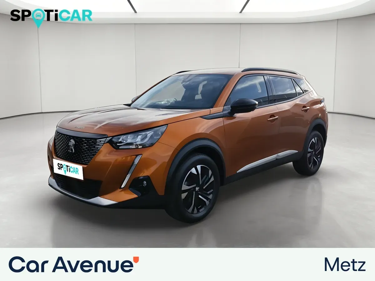 Peugeot 2008 teinte m. orange fusion d'occasion