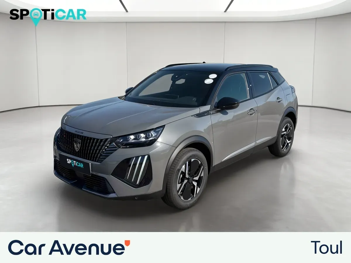 Peugeot 2008 gris d'occasion