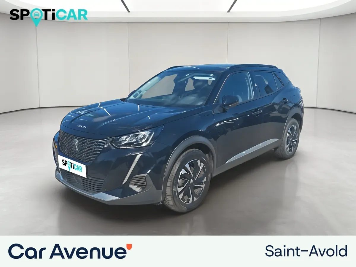 Peugeot 2008 teinte opaque noir onyx d'occasion