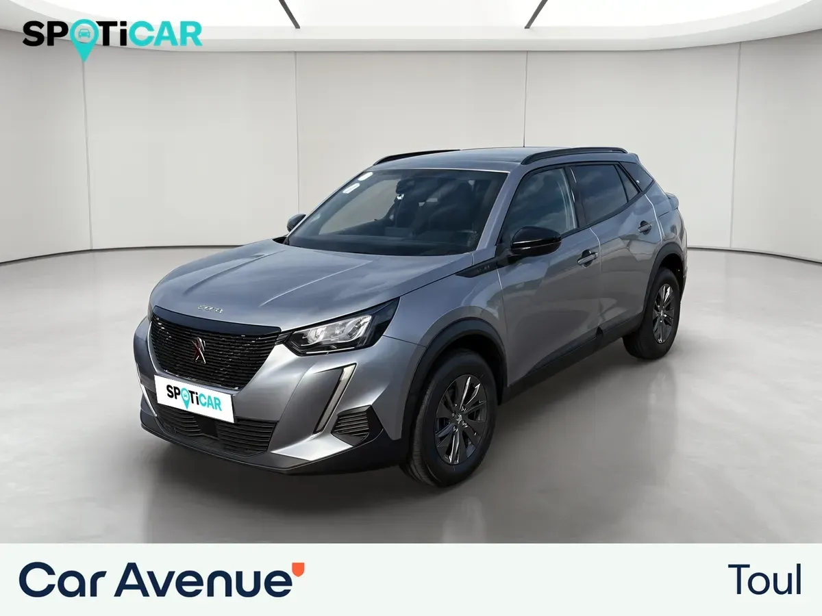 Peugeot 2008 gris d'occasion