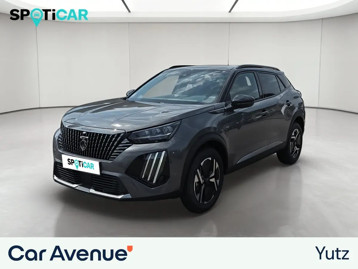Peugeot 2008 gris d'occasion