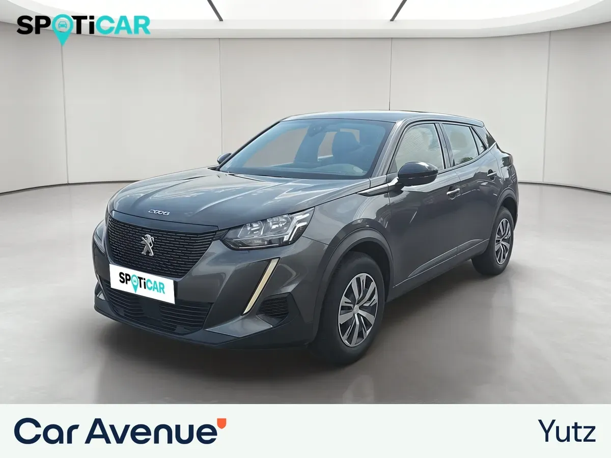 Peugeot 2008 teinte m. gris platinium d'occasion