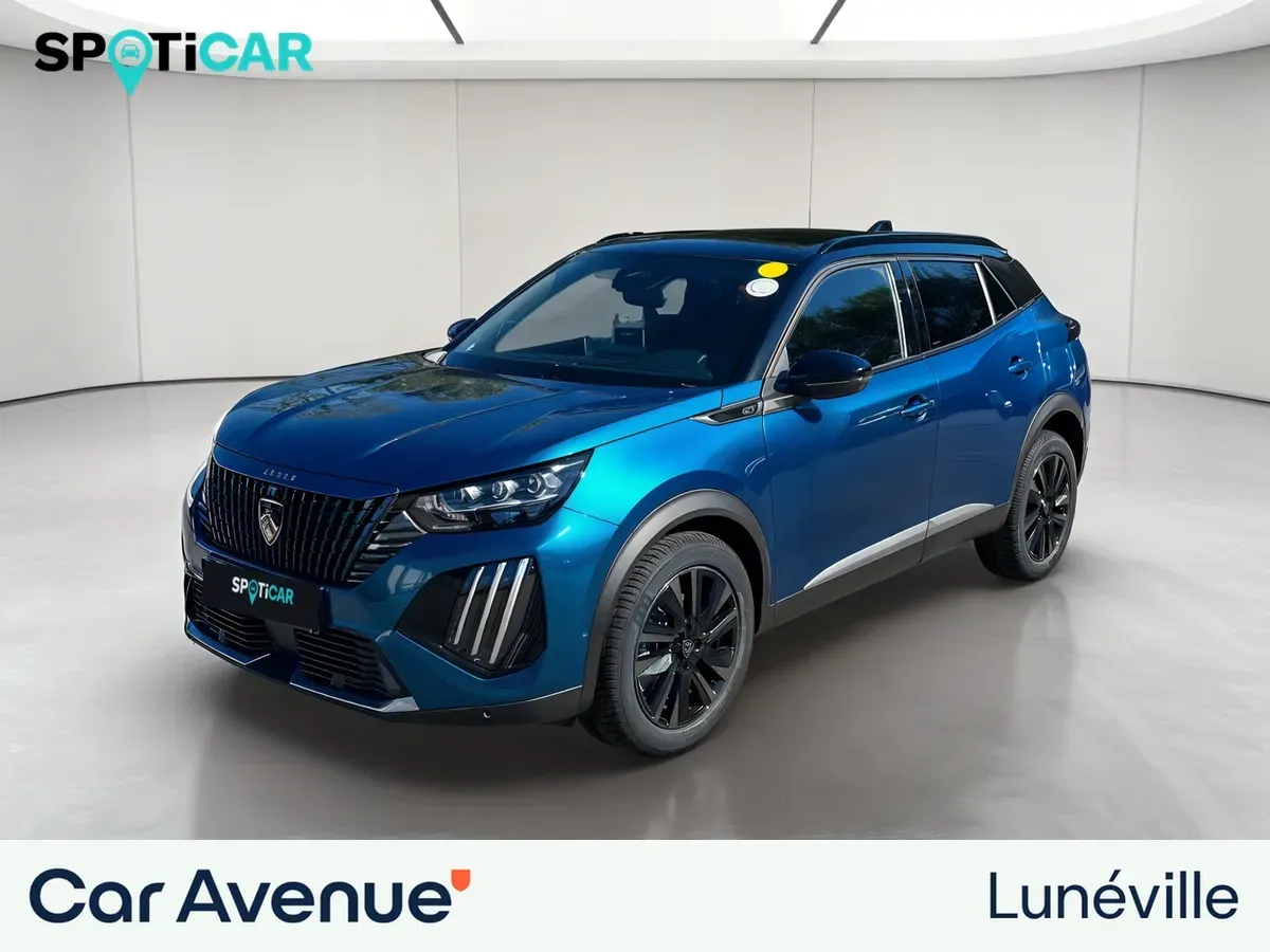 Peugeot 2008 bleu d'occasion
