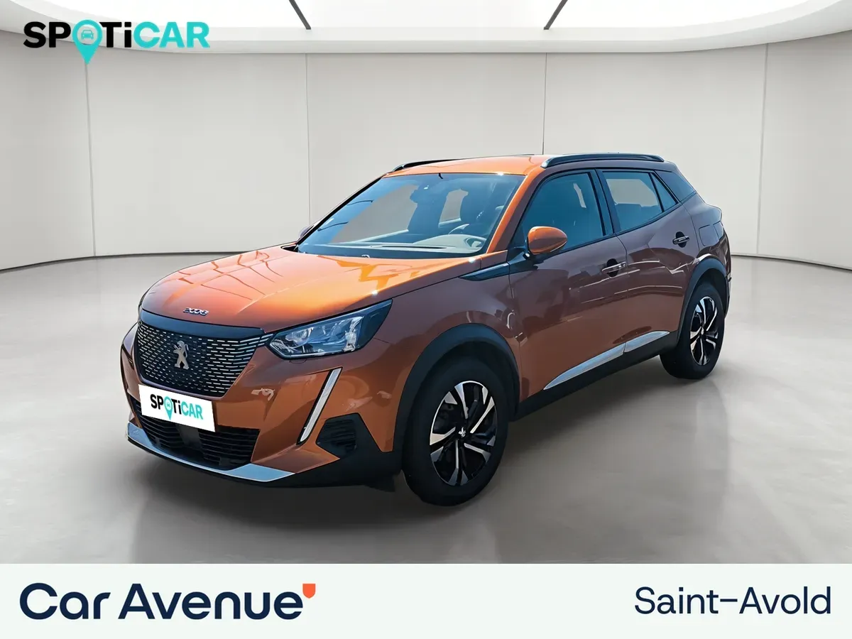 Peugeot 2008 orange d'occasion