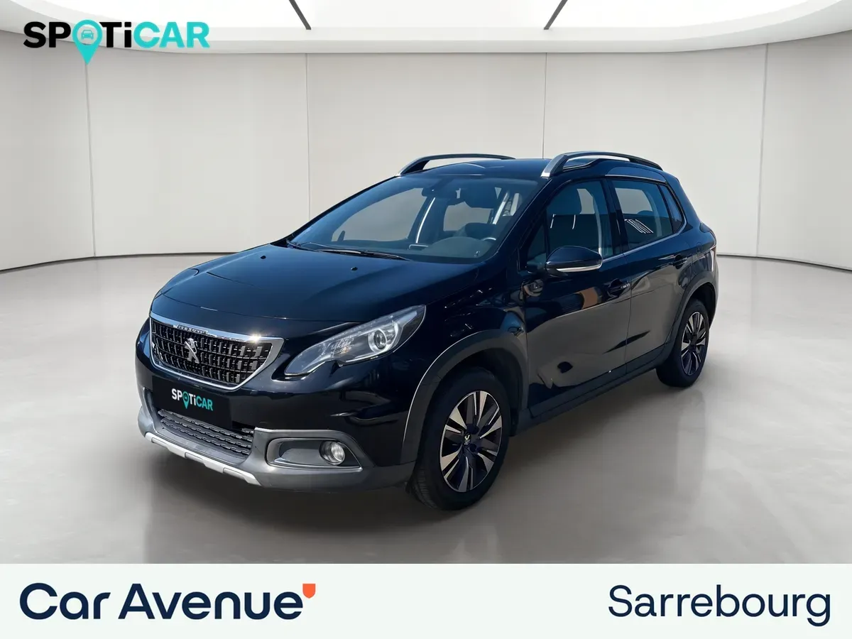 Peugeot 2008 noir d'occasion