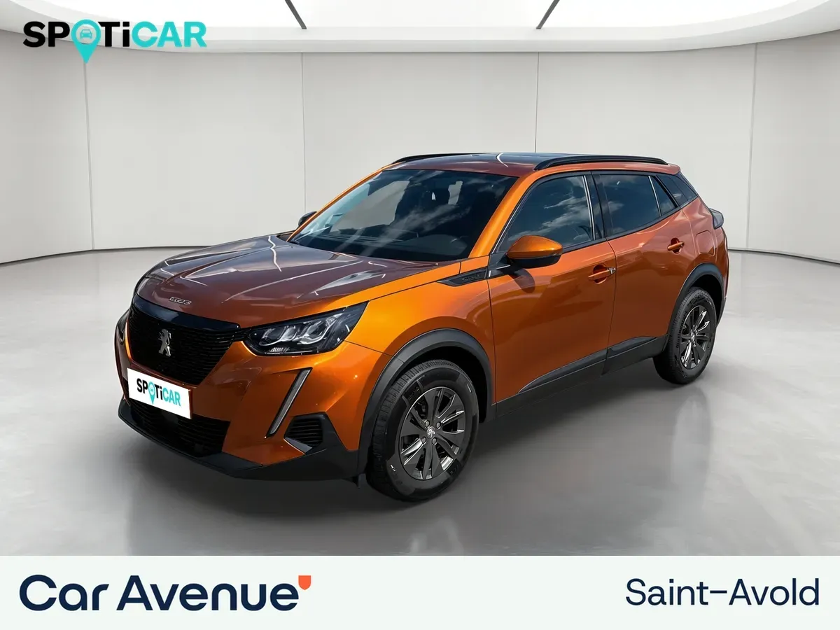 Peugeot 2008 orange fusion (m) d'occasion