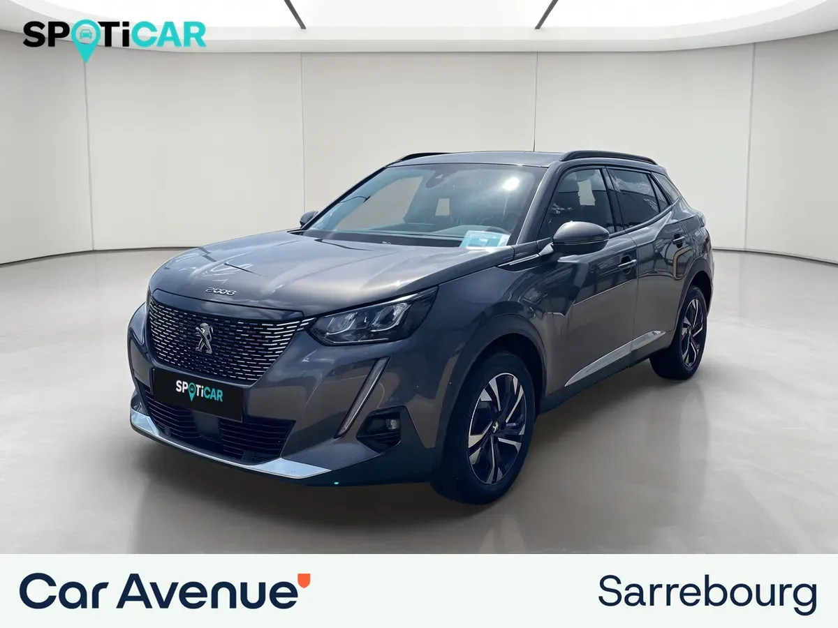 Peugeot 2008 gris d'occasion