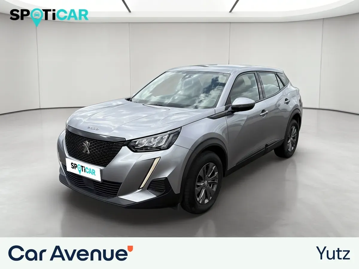 Peugeot 2008 gris d'occasion
