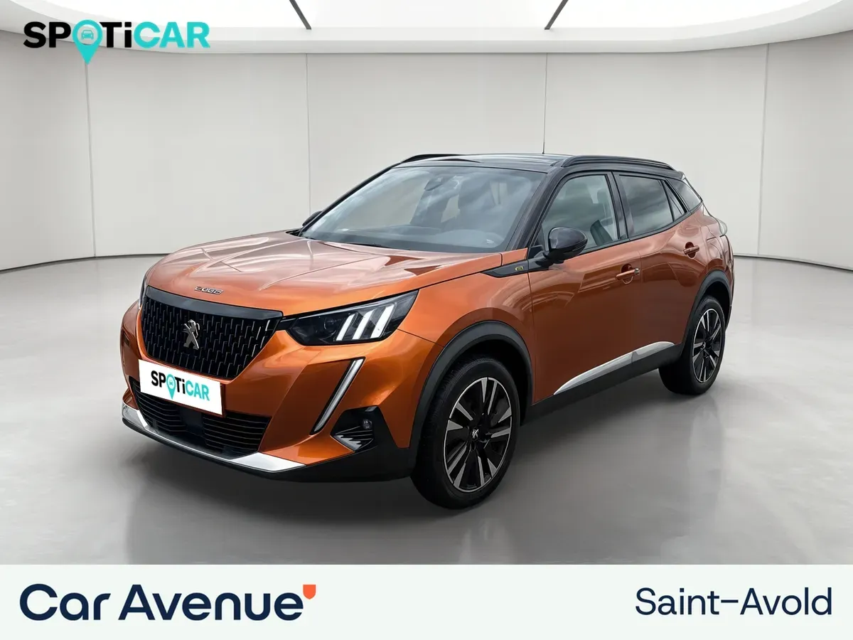 Peugeot 2008 orange fusion (m) d'occasion