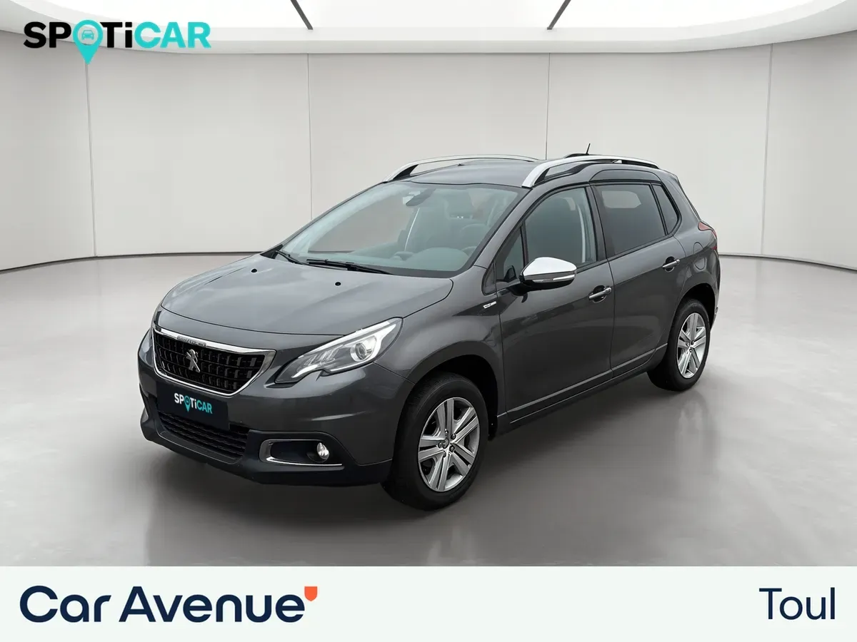 Peugeot 2008 gris d'occasion