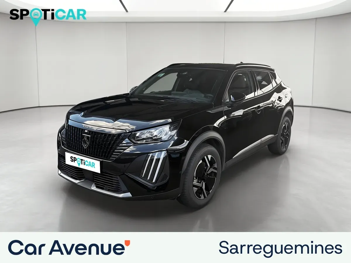 Peugeot 2008 noir d'occasion