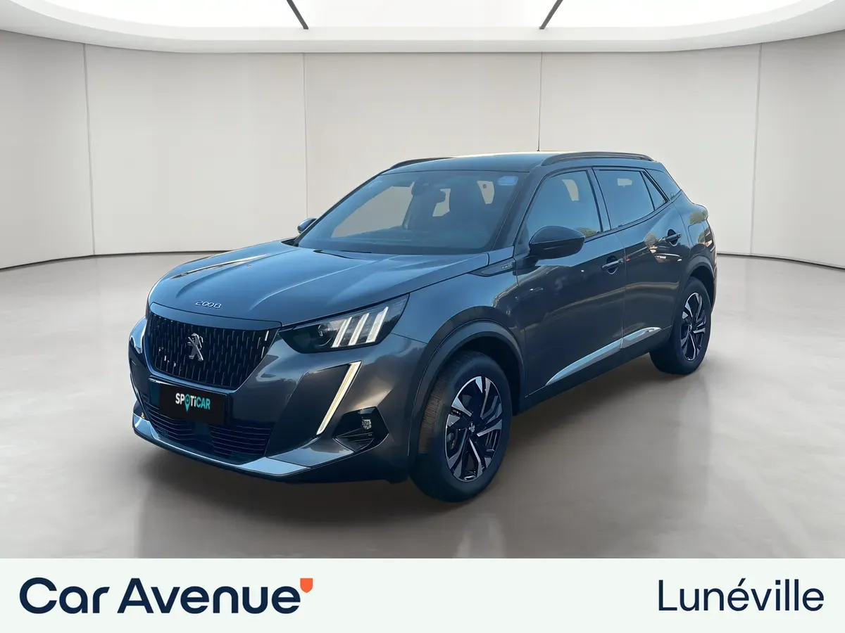 Peugeot 2008 gris platinium (m) d'occasion