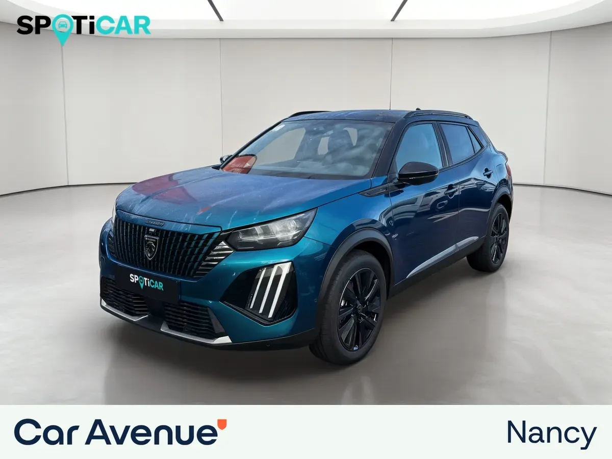 Peugeot 2008 bleu d'occasion