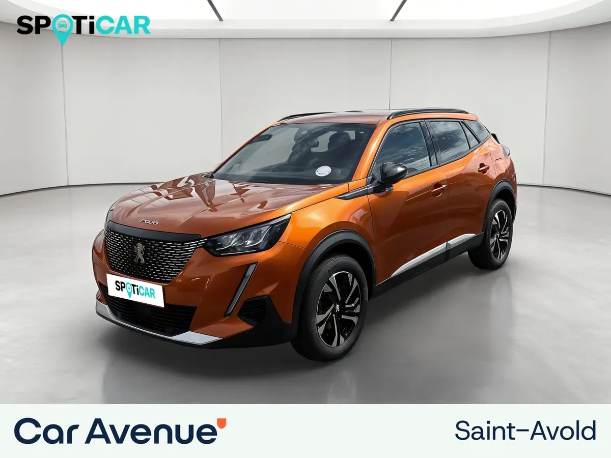 Peugeot 2008 teinte m. orange fusion d'occasion