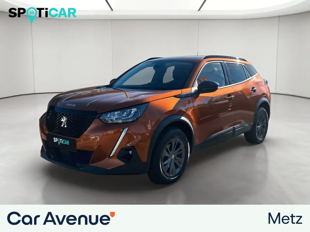 Peugeot 2008 teinte m. orange fusion d'occasion