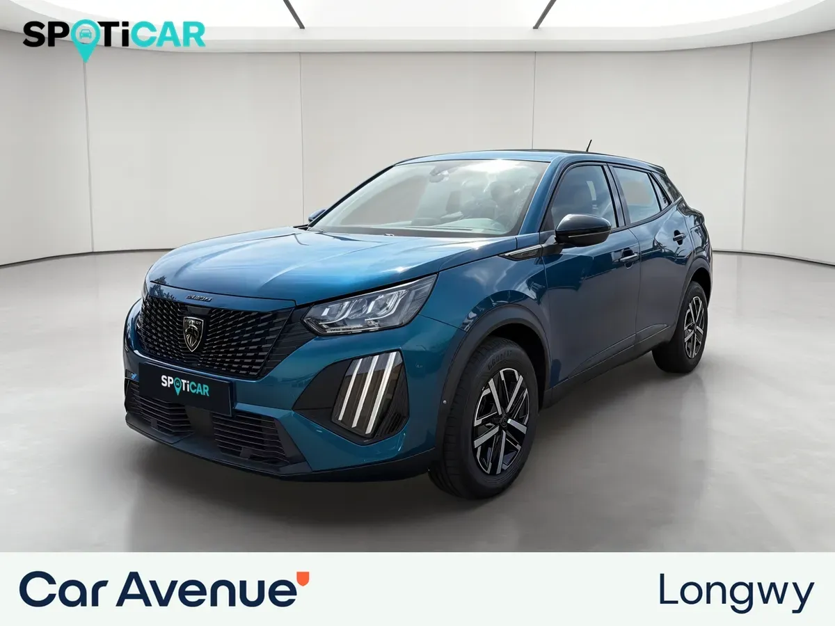 Peugeot 2008 bleu d'occasion