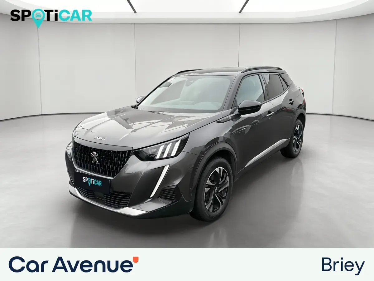 Peugeot 2008 gris d'occasion
