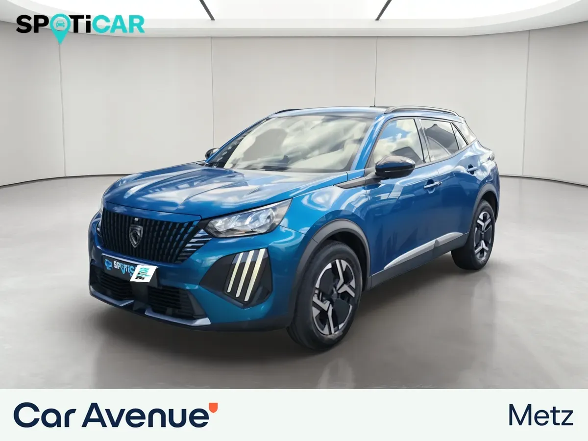 Peugeot 2008 bleu d'occasion