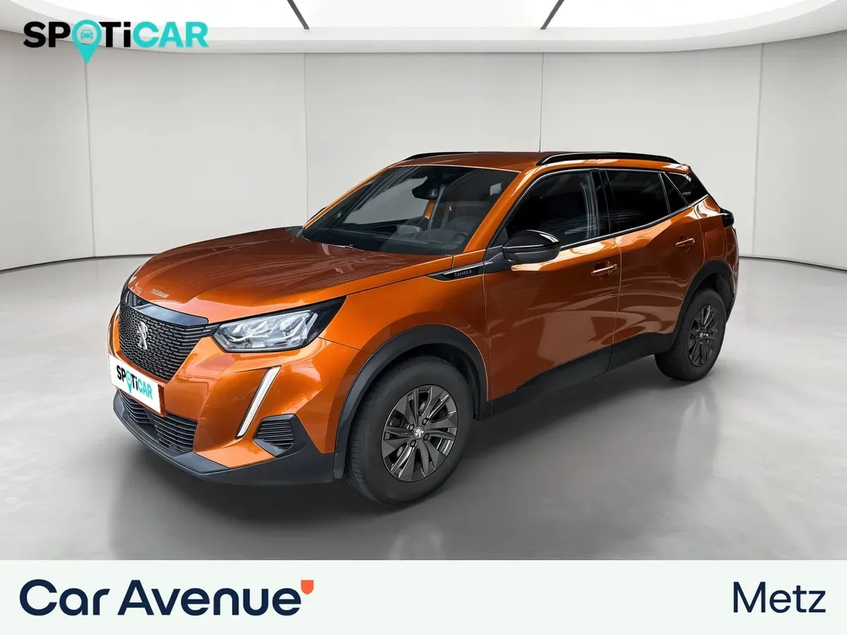 Peugeot 2008 teinte m. orange fusion d'occasion