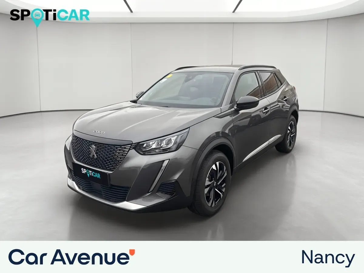 Peugeot 2008 gris platinium (m) d'occasion