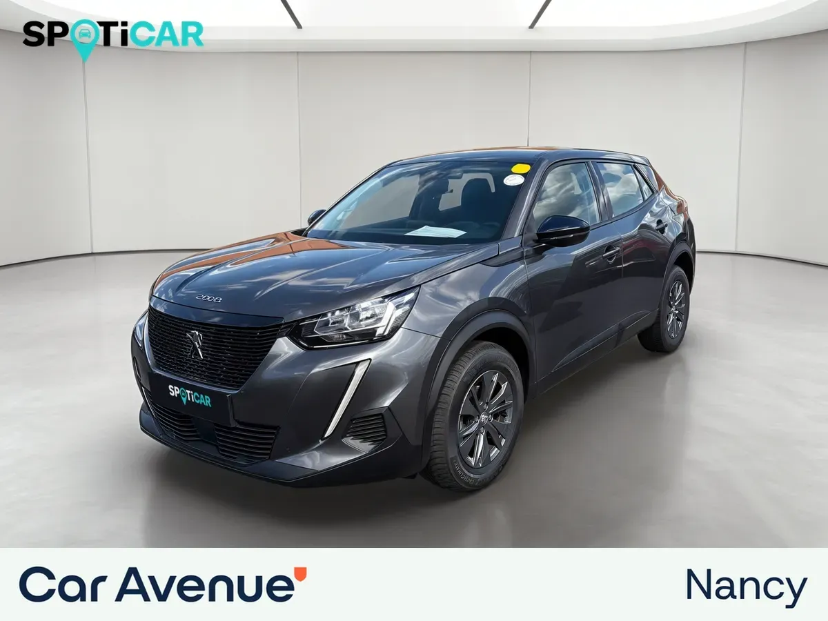 Peugeot 2008 gris d'occasion