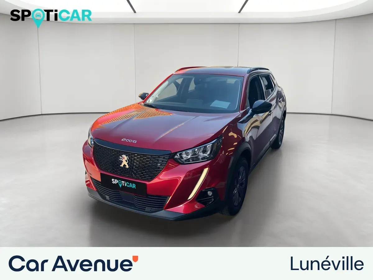 Peugeot 2008 rouge d'occasion