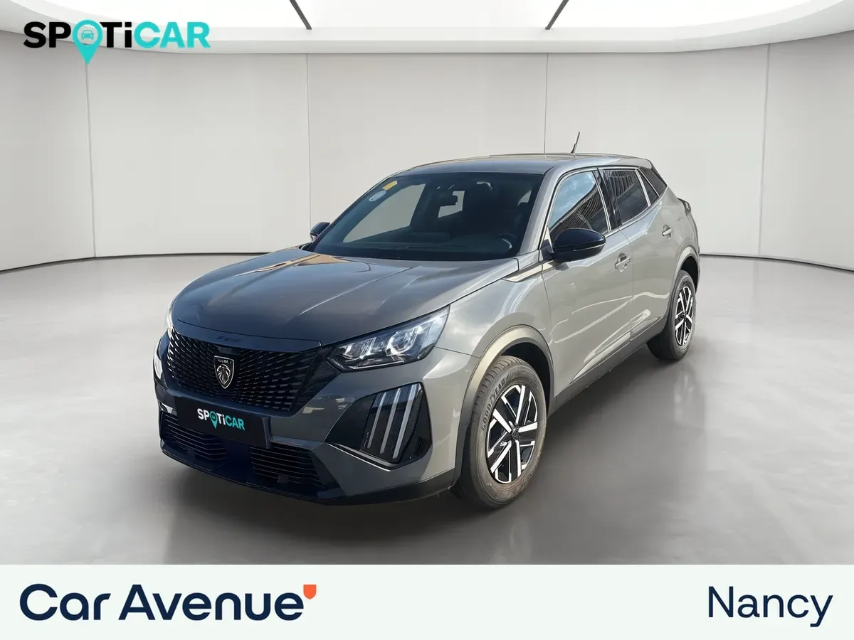 Peugeot 2008 gris d'occasion