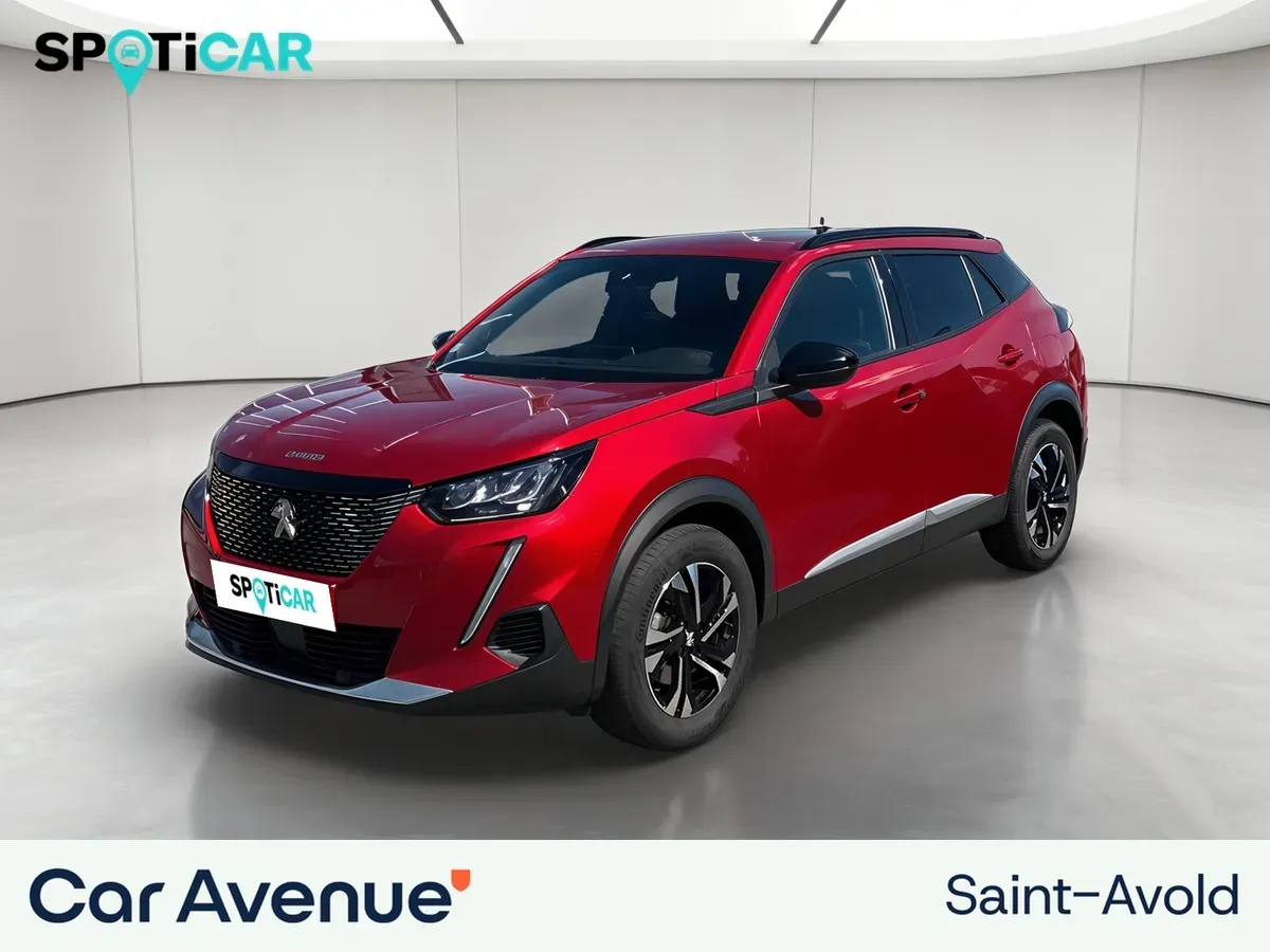 Peugeot 2008 teinte spéciale rouge elixir d'occasion