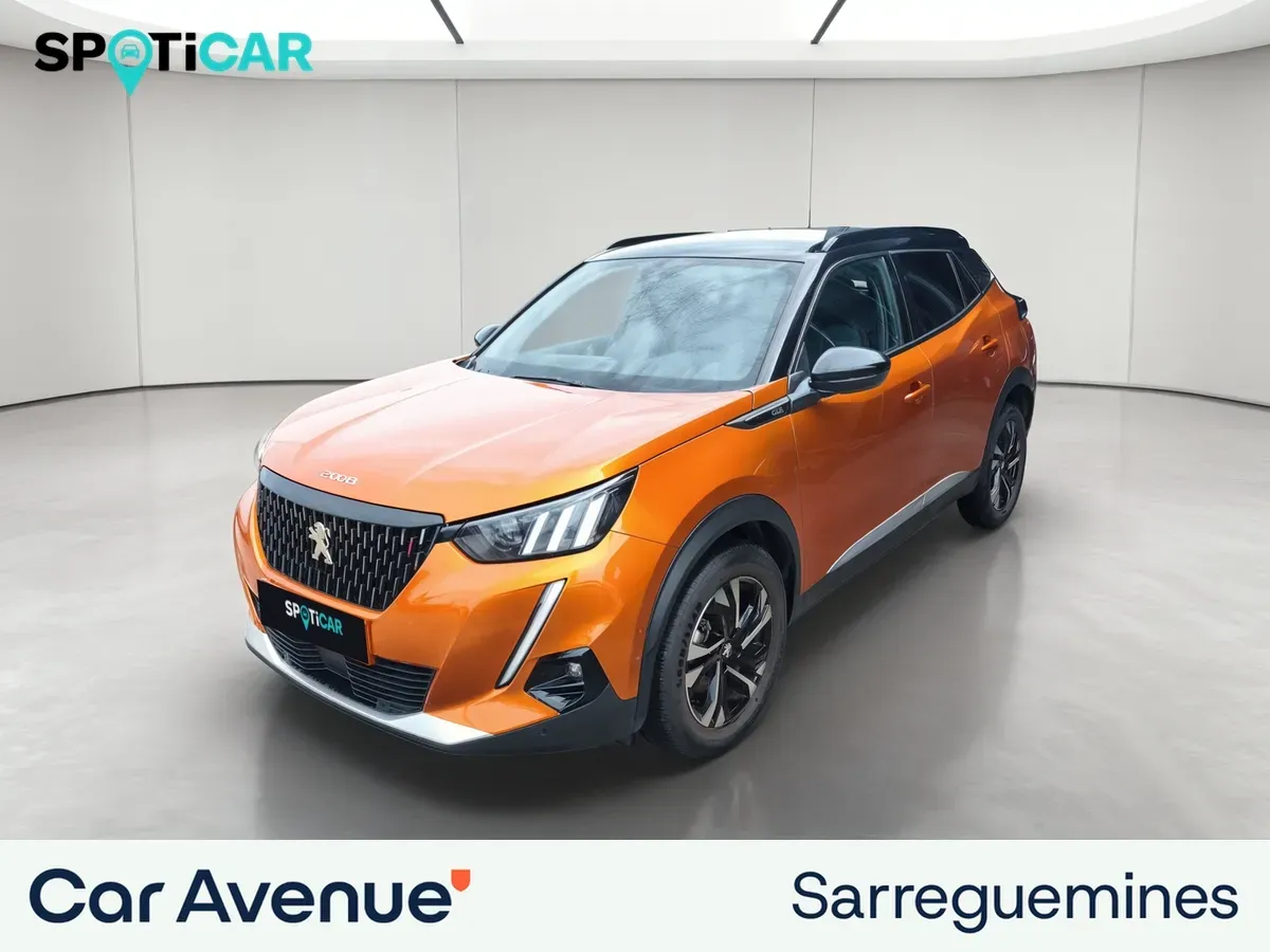 Peugeot 2008 orange d'occasion