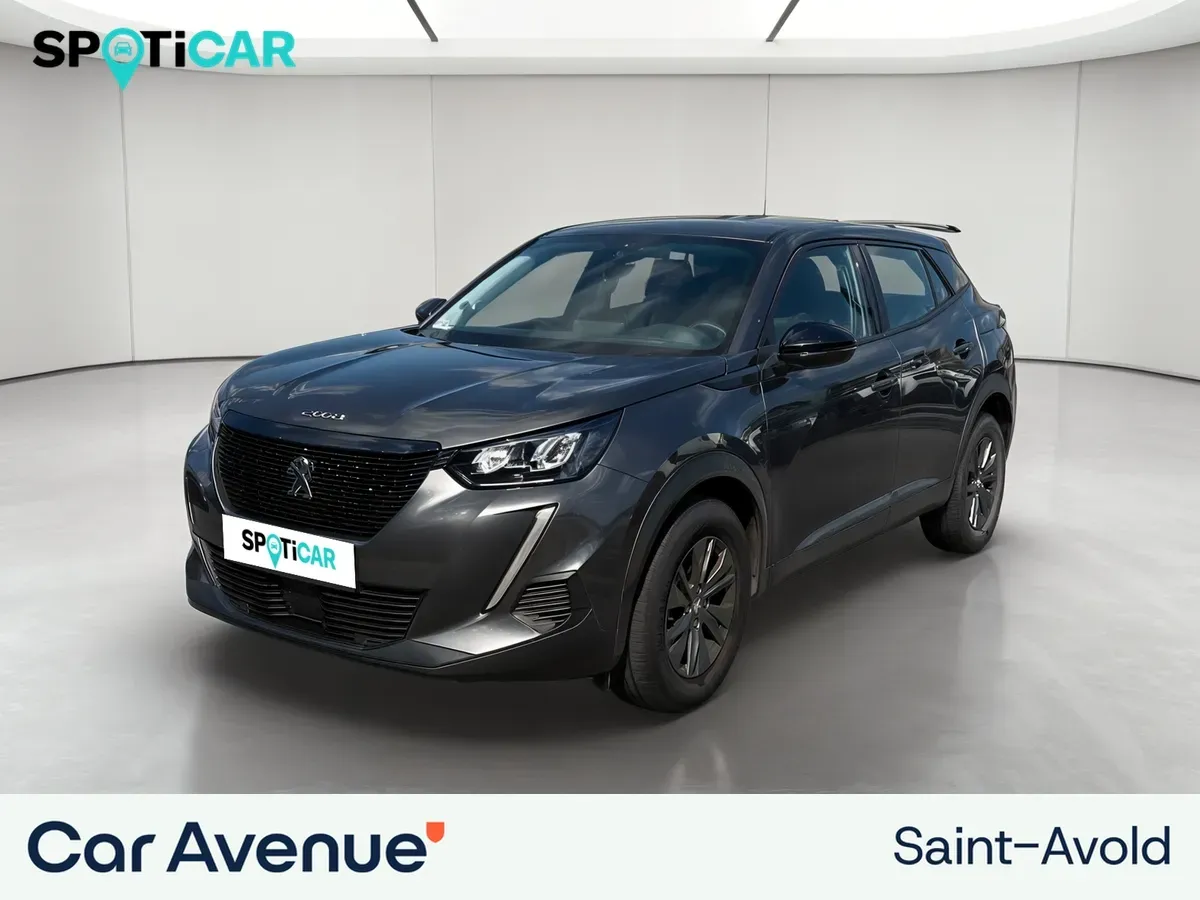 Peugeot 2008 gris d'occasion