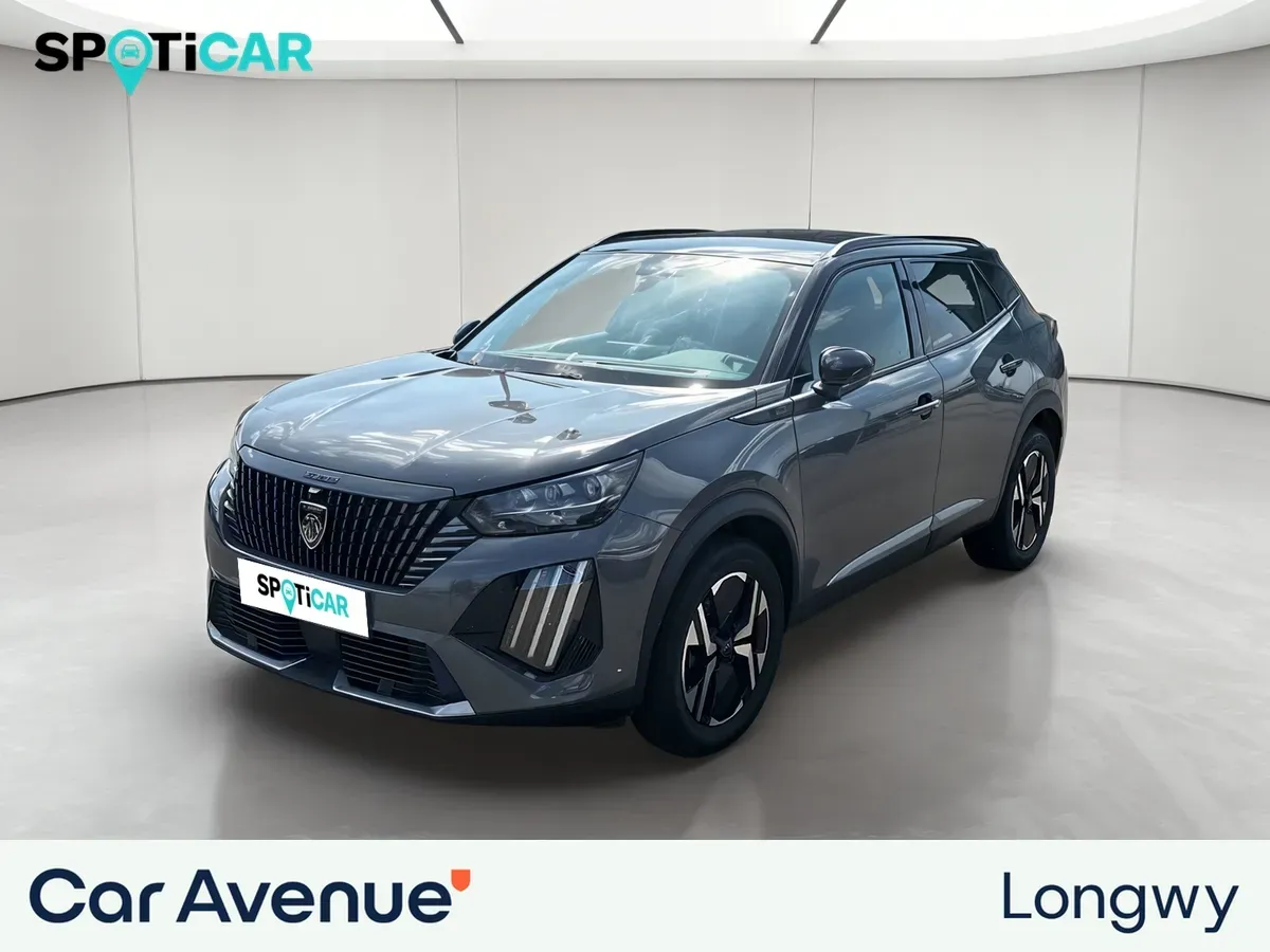 Peugeot 2008 gris d'occasion